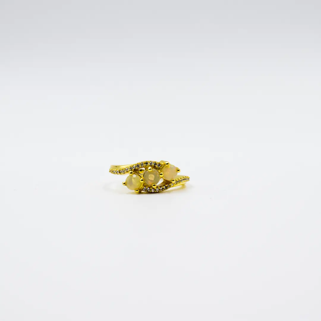 Blossoming Trio Ring