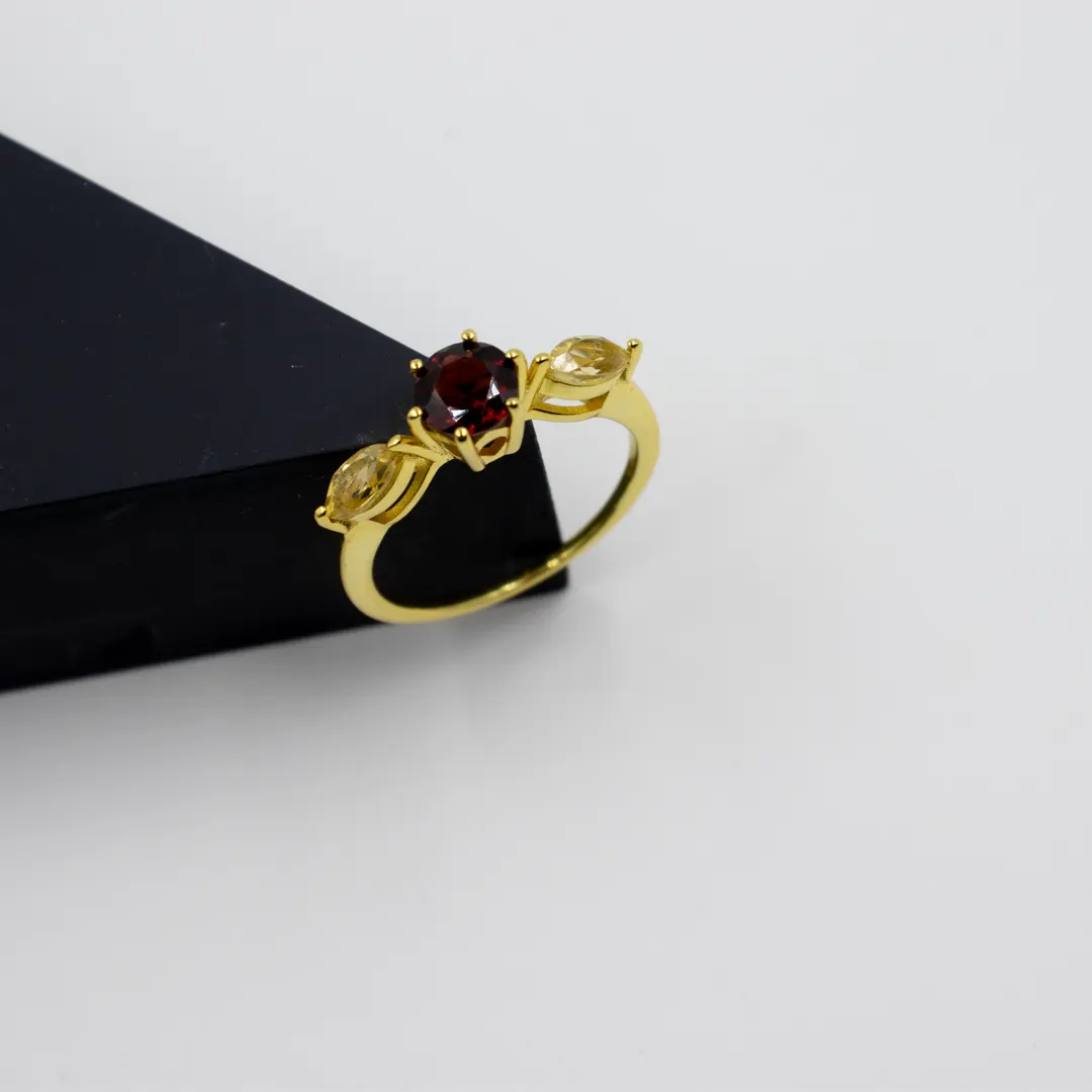 Ember Bloom Ring